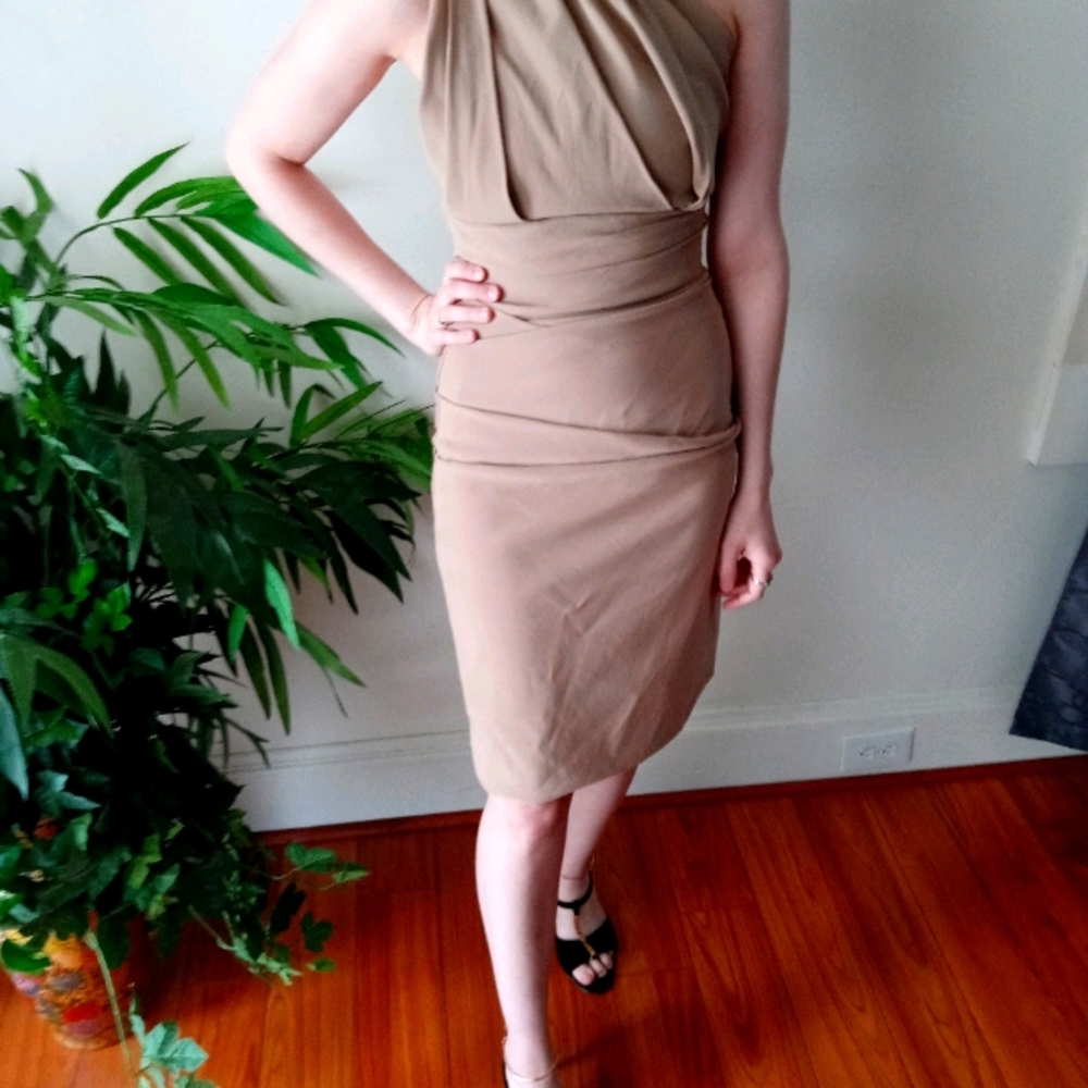 Preen One Shoulder Dress